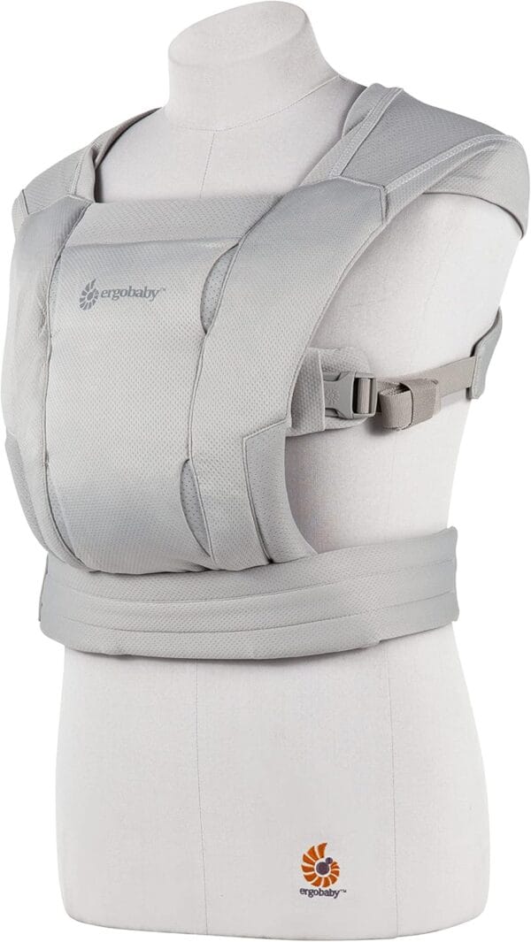 Ergobaby Embrace Soft Air Mesh Soft Grey - Image 5