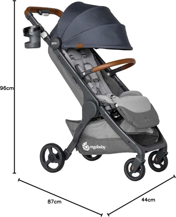 Ergobaby Metro Deluxe
Stroller London Grey - Image 3