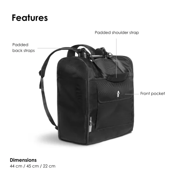 BABYZEN YOYO Backpack Black - Image 3