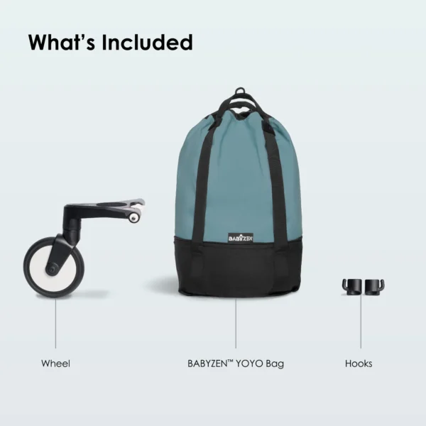 BABYZEN YOYO Bag Aqua - Image 2