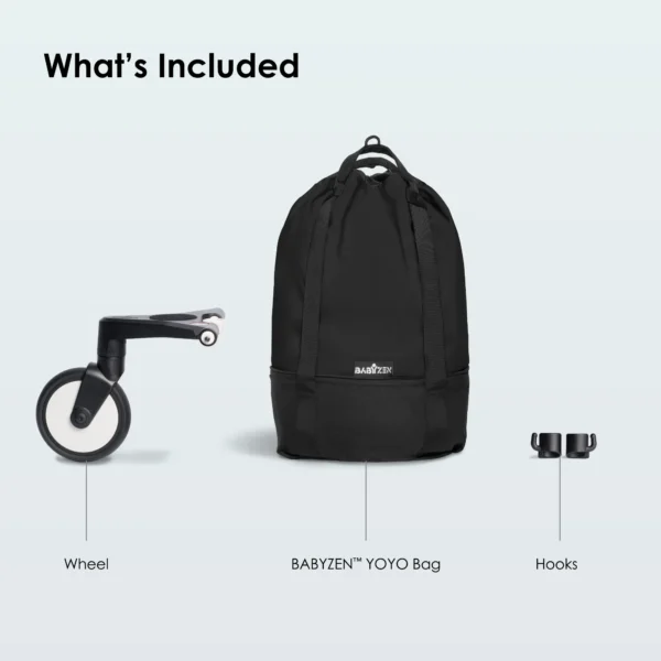 BABYZEN YOYO Bag Black - Image 2
