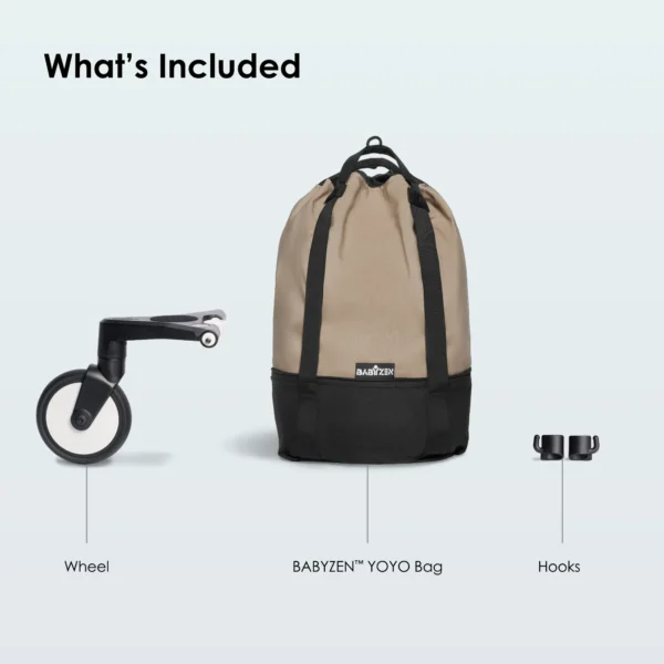 BABYZEN YOYO Bag Taupe - Image 5