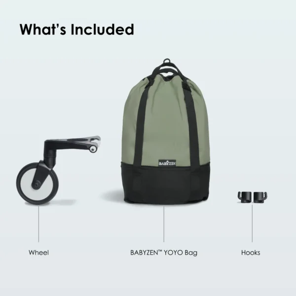 BABYZEN YOYO Bag Olive - Image 5