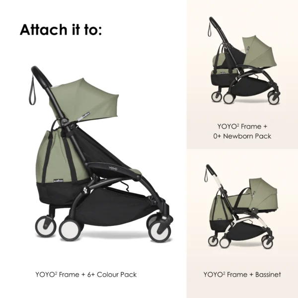 BABYZEN YOYO Bag Olive - Image 2