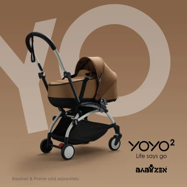 BABYZEN YOYO Bassinet Adapter V2 Black - Image 3