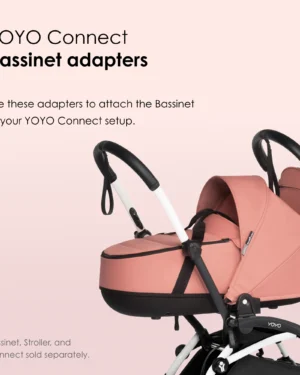BABYZEN YOYO Bassinet Adapter V2 Black