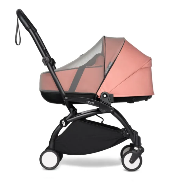BABYZEN YOYO Bassinet Mosquito Net Pink - Image 6