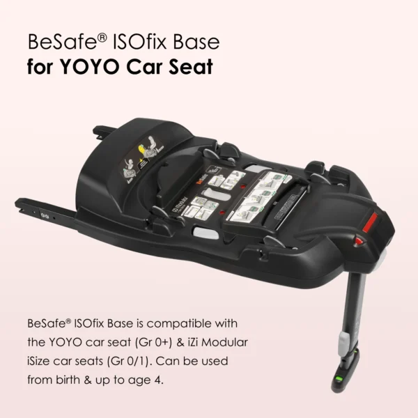 BABYZEN YOYO BeSafe Isofix Base Black