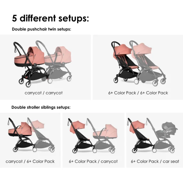 BABYZEN YOYO Connect Frame Black - Image 3