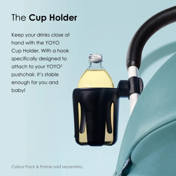 BABYZEN YOYO Cup Holder Black - Image 6