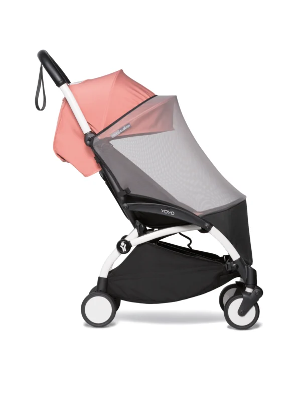 BABYZEN YOYO Mosquito Net 6+ Black Pink - Image 4