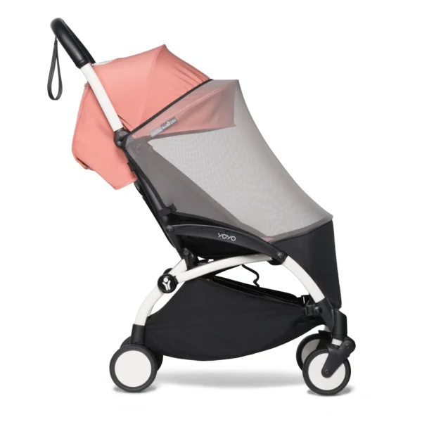 BABYZEN YOYO Mosquito Net 6+ Black Pink - Image 5