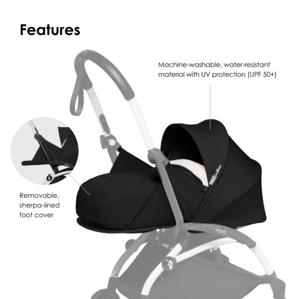 BABYZEN YOYO Newborn Pack 0+ Black - Image 3