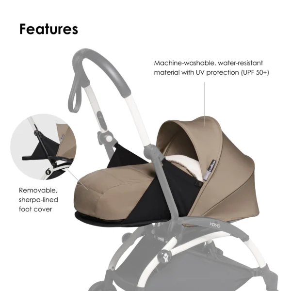 BABYZEN YOYO Newborn Pack 0+ Taupe - Image 2