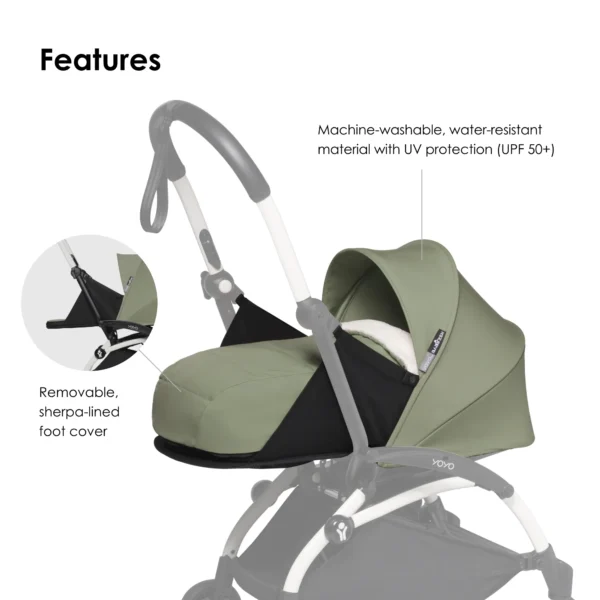 BABYZEN YOYO Newborn Pack 0+ Olive - Image 2