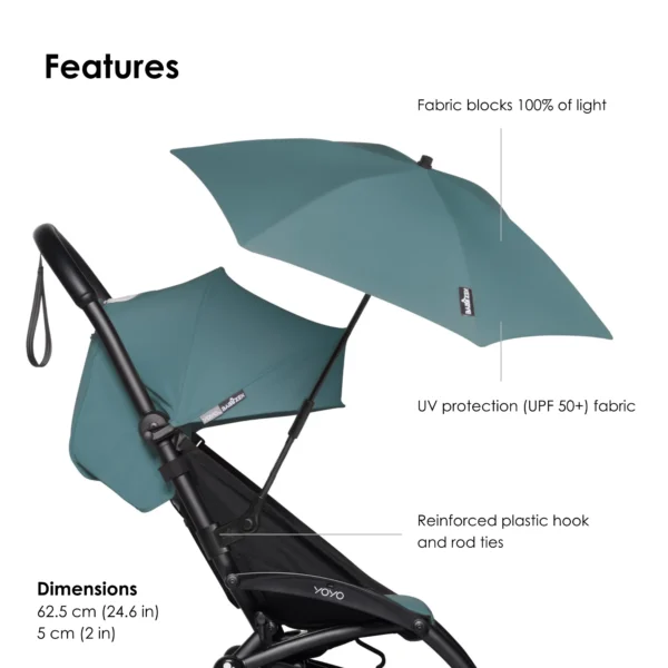 BABYZEN YOYO Parasol Aqua - Image 4