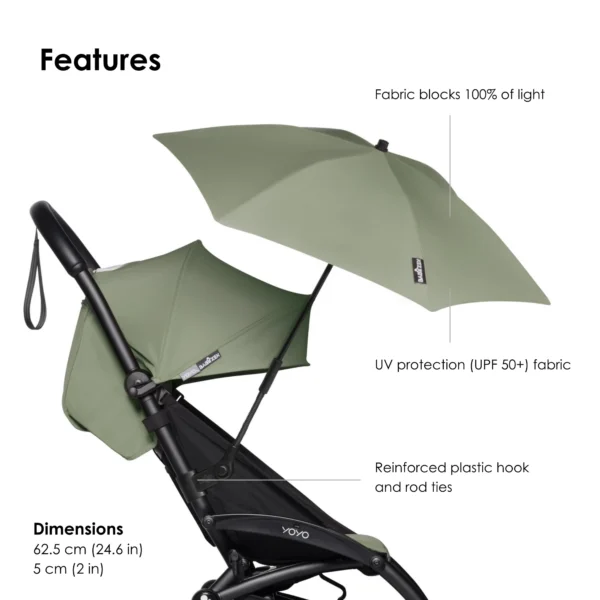BABYZEN YOYO Parasol Olive - Image 5