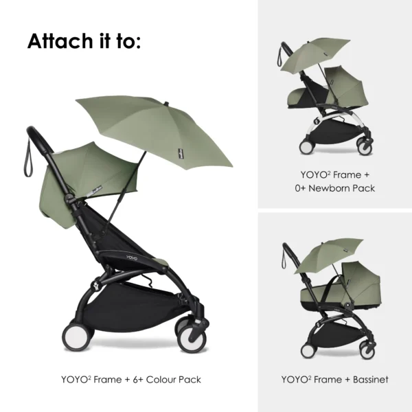 BABYZEN YOYO Parasol Olive - Image 2