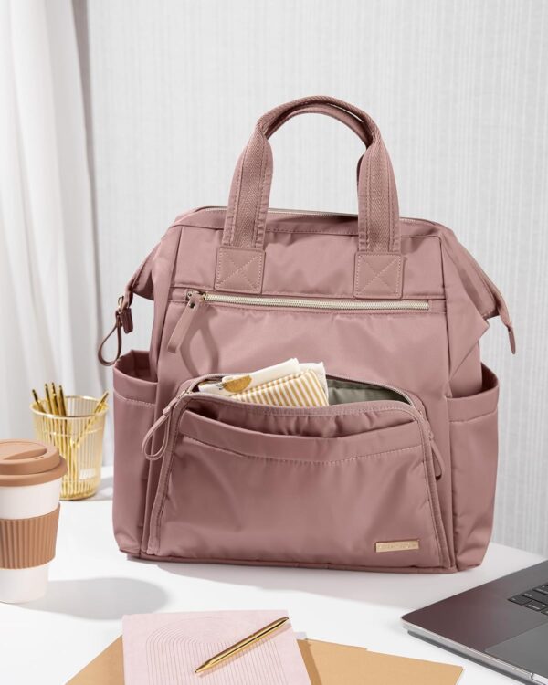 Skip Hop Main Frame Backpack Dusty Rose - Image 3