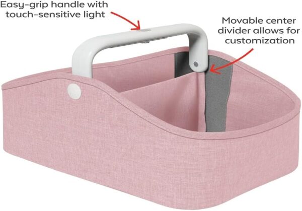 Skip Hop Light Up Diaper Caddy Heather Pink - Image 5