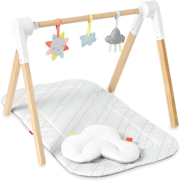 Skip Hop Silver Lining Cloud Wooden Activity Gym White - Image 3
