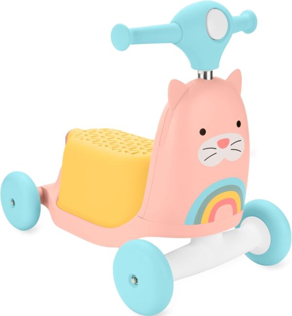 Skip Hop Zoo 3 In 1 Ride On Eu Cat Multi Color - Image 3