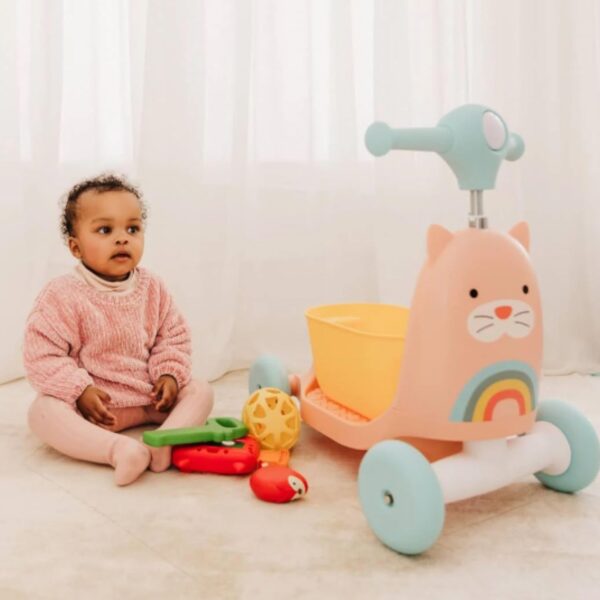Skip Hop Zoo 3 In 1 Ride On Eu Cat Multi Color - Image 4