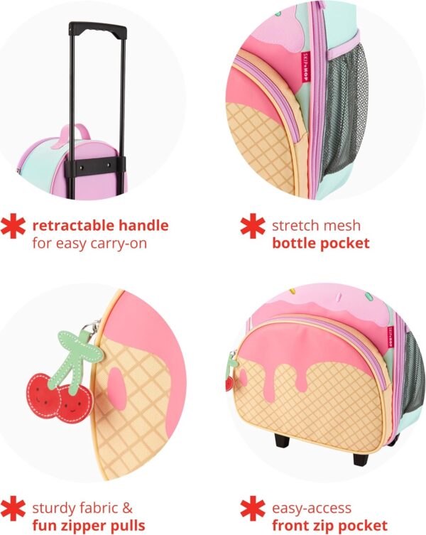 Skip Hop Spark Style Luggage Ice Cream Ice Cream - Image 5