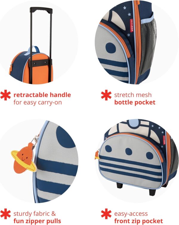 Skip Hop Spark Style Luggage Rocket Rocket - Image 2