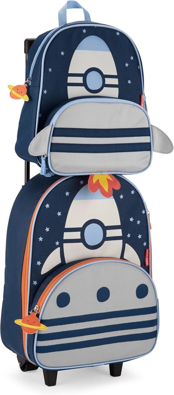 Skip Hop Spark Style Luggage Rocket Rocket - Image 5