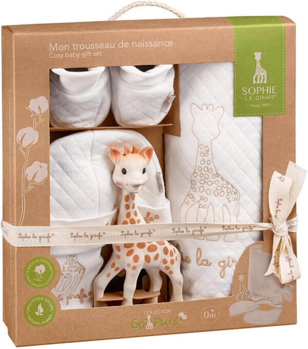 Sophie la girafe So'Pure My Birth Outfit White - Image 5