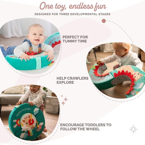 Sophie la girafe SLG Fresh Touch Motor Skills Wheel Multi color