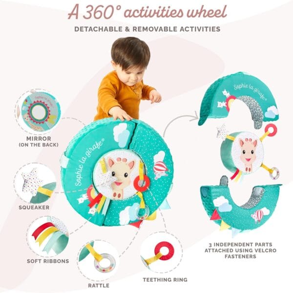 Sophie la girafe SLG Fresh Touch Motor Skills Wheel Multi color - Image 4