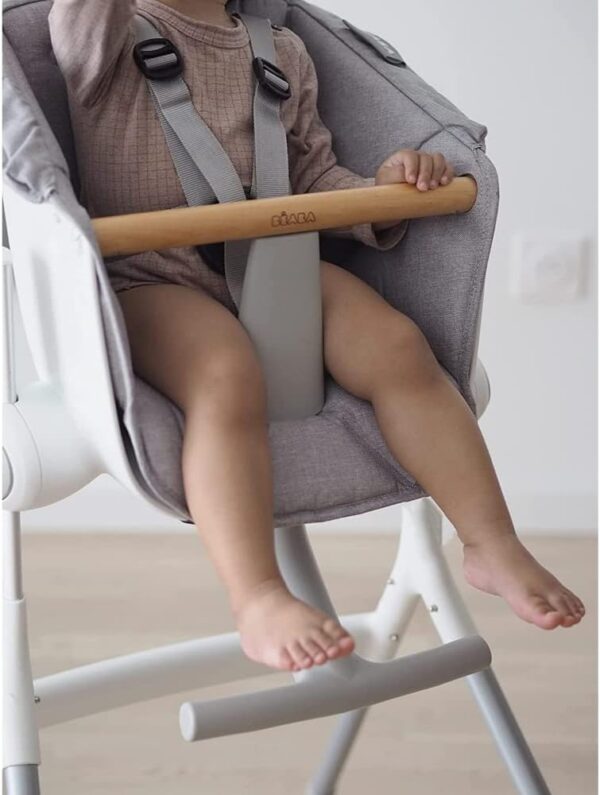 Beaba High Chair Up & Down Textile Seat - Image 2