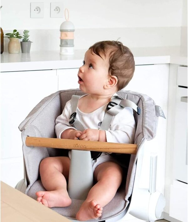 Beaba High Chair Up & Down Textile Seat - Image 4