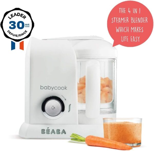 Beaba Babycook Solo White Silver - Image 4