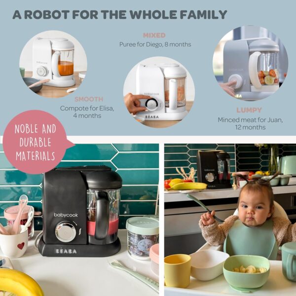Beaba BabycookSolo Dark Grey - Image 6