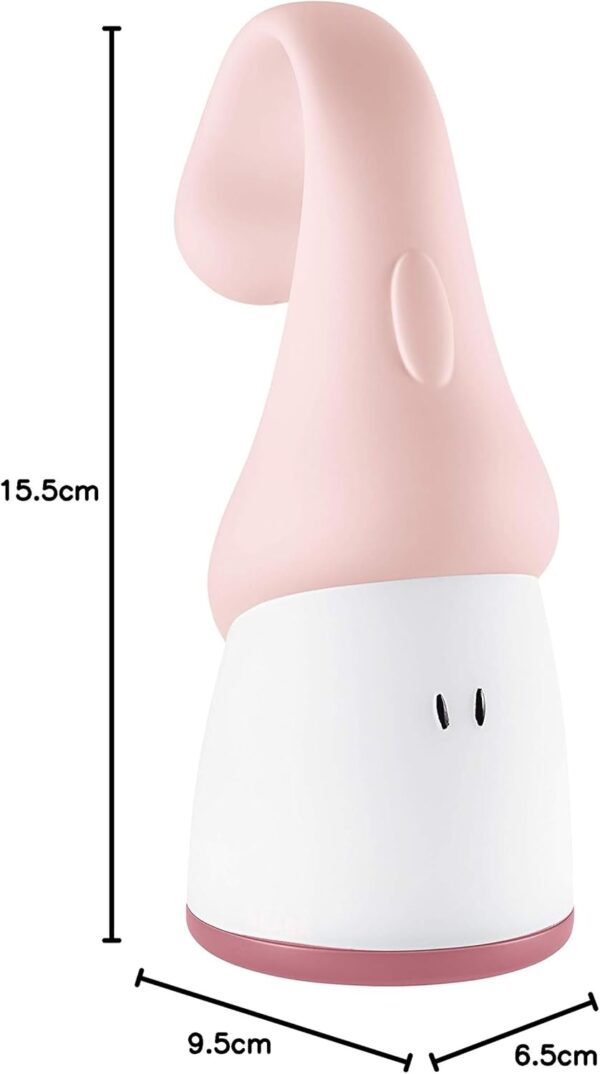 Beaba Pixie Torch 2 in 1 Movable Night Light ChalkPink - Image 7