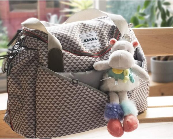 Beaba Sydney changing bag Play Print Grey Coral - Image 2