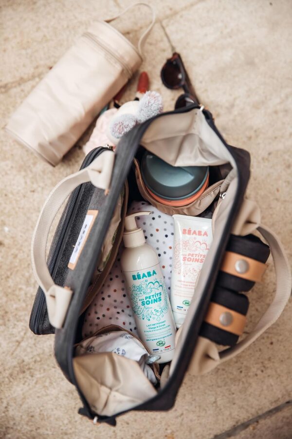 Beaba Wellington Changing Bag Dark Heather Grey - Image 3