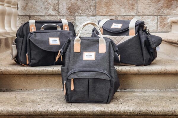 Beaba Wellington Changing Bag Dark Heather Grey - Image 5