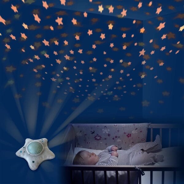 Pabobo Moving Stars Projector Grey - Image 3