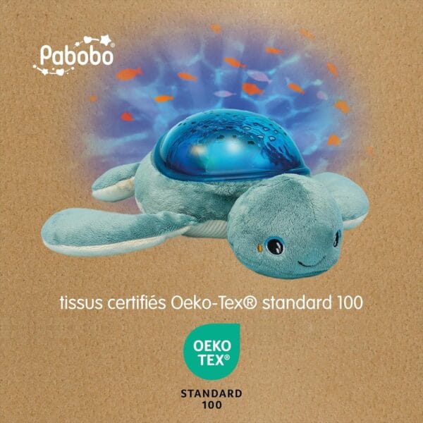 Pabobo Rechargeable Projector Turtle Aqua Dream Green - Image 7