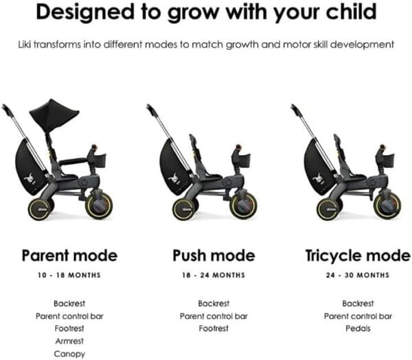 Doona Liki Trike S5 Ocean Blue - Image 2