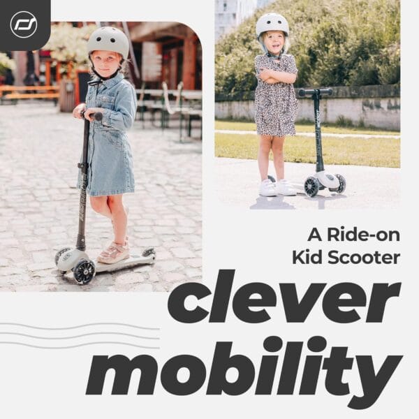 Scoot & Ride Highwaykick 3 LED Ash - Image 5