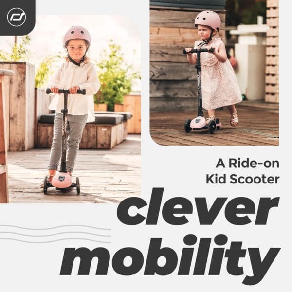 Scoot & Ride Highwaykick 3 LED Rose - Image 3