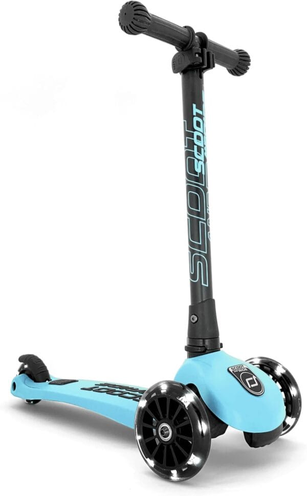 Scoot & Ride Highwaykick 3 LED Blueberry - Image 2