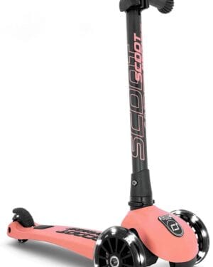 Scoot & Ride Highwaykick 3 LED Peach