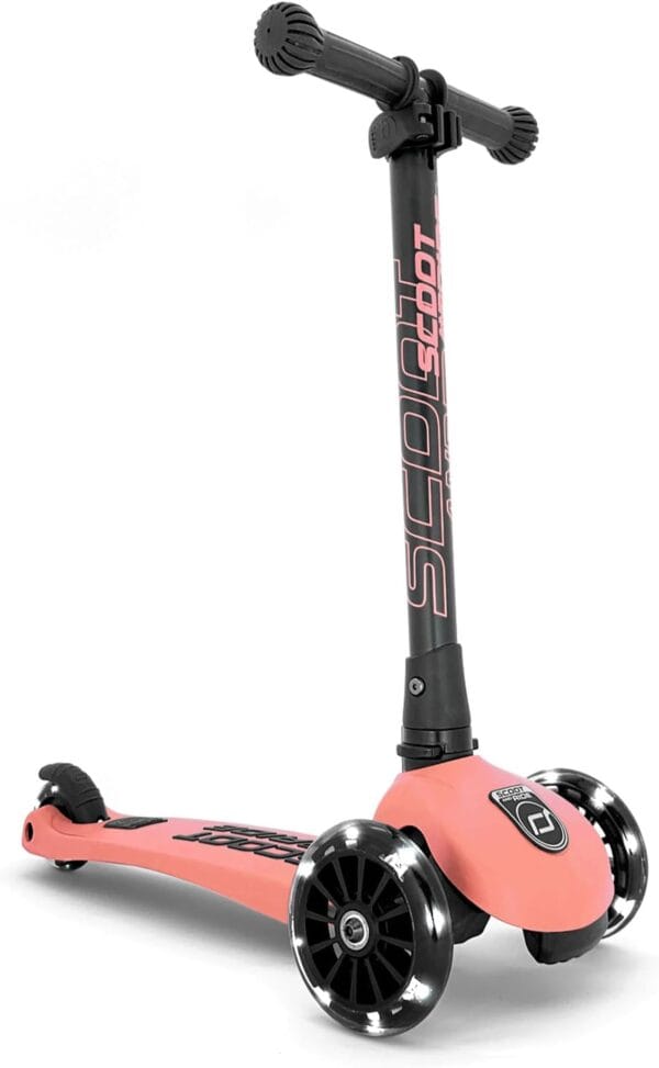 Scoot & Ride Highwaykick 3 LED Peach
