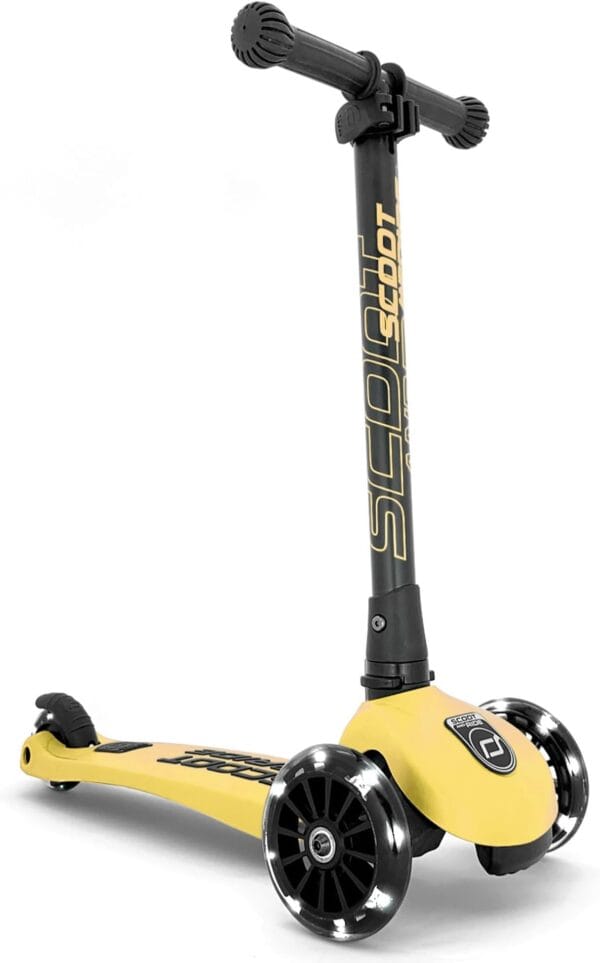 Scoot & Ride Highwaykick 3 LED Lemon - Image 2